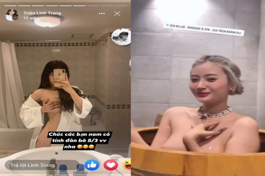 Triệu Linh Trang hot TikToker xuất hiện trong clip ấn tượng